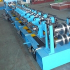 Baja Galvanis Berkecepatan Tinggi C Purlin Roll Forming Machine Otomatis Tebal 2 - 4 Mm