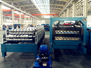 0.6mm Double Layer Roofing Sheet Roll Forming Machine