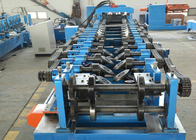 16Mpa C&amp;Z Purlin Roll Forming Machine Sepenuhnya Otomatis Mengubah Ukuran