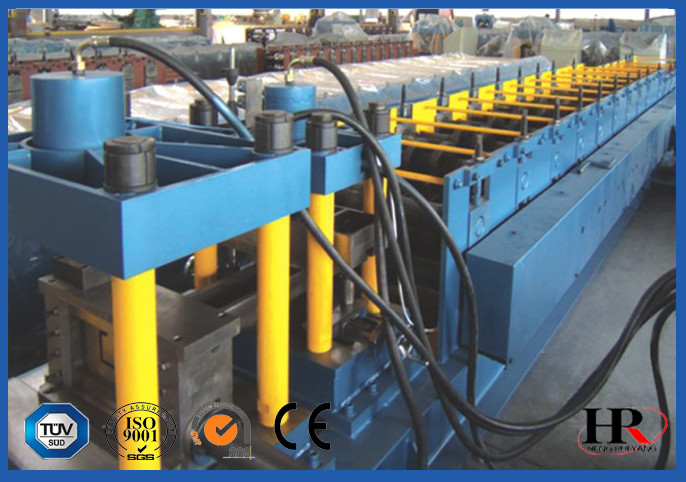 K Type PPGI Stud Dan Track Roll Forming Machine 12m / mnt