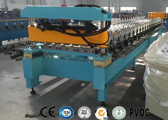 0.4mm Single Layer Roll Forming Machine, G550 Corrugated Sheet Roll Forming Machine